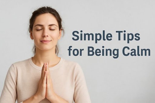 Simple Tips for Being Calm: How to Stay Relaxed in Daily Life