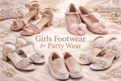 Girls Footwear for Party Wear: Stylish Choices to Complete Every Party Look
