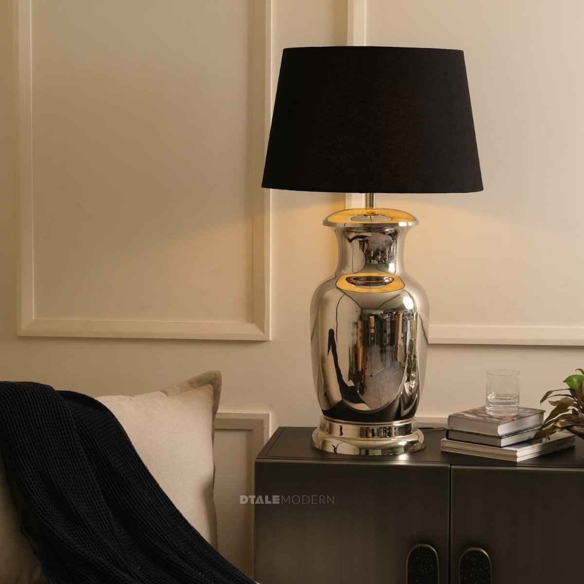 From Boring Corner to Favourite Spot: What a Large Black Table Lamp Can Do