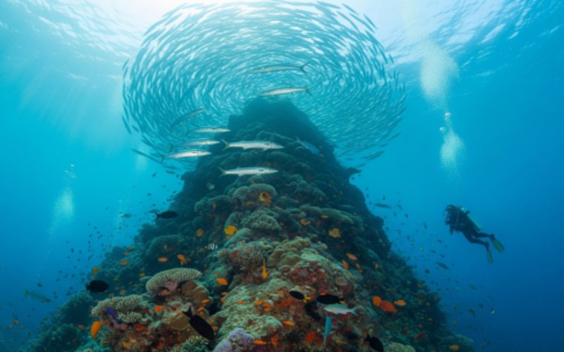 Marine Life You Can See While Diving at Sail Rock in Koh Tao